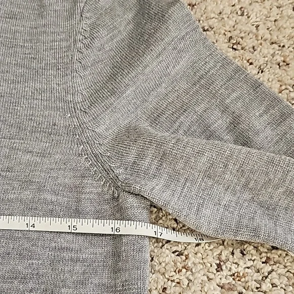 Milly gray sweater sz M - Picture 6 of 15